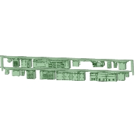 SB20-20：2000系 2連(HS10)床下機器【武蔵模型工房　Nゲージ 鉄道模型】